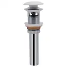 Раковина для підлоги Qtap Crow з донним клапаном QT0511G315W