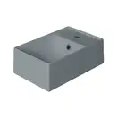 Маленькая (мини) раковина Simas Agile 40 х 27 см, Cemento Matt (AG40CEMENTO) фото 1 Aquada.com.ua