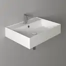 Раковина подвесная Simas Agile 61 х 46 см, Bianco Matt (AG61BIANCO) фото 2 Aquada.com.ua