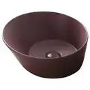 Раковина накладная на столешницу Simas Wave Ø 42 см, prugna matt (WA 01 prugna matt) фото 1 Aquada.com.ua