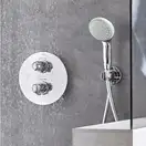 Лейка для душа Grohe New Tempesta (цвет - хром), 2 типа струи (27597000) фото 2 Aquada.com.ua