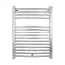 Сушарка рушників водяна Qtap Dias (SIL) P15 800x500 HY (QTDIASSILP15800500HY) фото 1 Aquada.com.ua