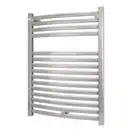 Сушарка рушників водяна Qtap Dias (SIL) P15 800x500 HY (QTDIASSILP15800500HY) фото 3 Aquada.com.ua