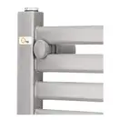 Сушарка рушників водяна Qtap Dias (SIL) P15 800x500 HY (QTDIASSILP15800500HY) фото 7 Aquada.com.ua