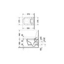 DURAVIT ME BY STARCK унитаз подвесной для сидения Sensowash, rimless (2529590000) фото 3 Aquada.com.ua
