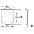 GROHE Сиденье для унитаза EURO CERAMIC (39458000) фото 2 Aquada.com.ua