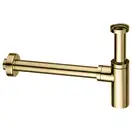 Сифон для раковины Paffoni Light (цвет - чёрный матовый) (ZACC240HG) фото 1 Aquada.com.ua