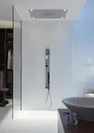 Верхний душ Axor ShowerSolutions 970 x 970 мм, с подсветкой (цвет - хром), 3 типа струи (10623800) фото 5 Aquada.com.ua