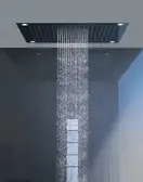 Верхний душ Axor ShowerSolutions 970 x 970 мм, с подсветкой (цвет - хром), 3 типа струи (10623800) фото 6 Aquada.com.ua