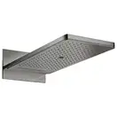 Верхний душ 580 х 250 мм Axor ShowerSolutions (цвет - полированный чёрный хром), 3 вида струи (35283330) фото 1 Aquada.com.ua
