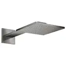 Верхний душ 250 х 250 мм Axor ShowerSolutions (цвет - полированный чёрный хром), 2 вида струи (35310330) фото 1 Aquada.com.ua