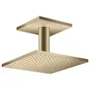 Верхний душ 250 х 250 мм Axor ShowerSolutions (цвет - матовая бронза), 2 вида струи (35312140) фото 1 Aquada.com.ua
