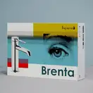 IMPRESE BRENTA набор (верхний душ, держатель), хром (ZMK071901101) фото 3 Aquada.com.ua