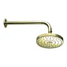 Верхний душ с держателем Nicolazzi Olympus Ø 200 мм (цвет - Antique Gold Opaco) (C5704AG) фото 1 Aquada.com.ua