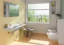 Полотенцедержатель для подвесной раковины Catalano New Light 125 см, хром (5P125LI00) фото 2 Aquada.com.ua