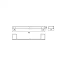 Полотенцедержатель 842 мм Emco Loft Black, чёрный матовый (056013380) фото 2 Aquada.com.ua