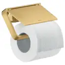 Бумагодержатель с крышкой Axor Universal Accessories (цвет - матовое золото) (42836250) фото 1 Aquada.com.ua