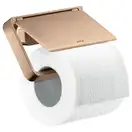 Бумагодержатель с крышкой Axor Universal Accessories (цвет - полированное красное золото) (42836300) фото 1 Aquada.com.ua
