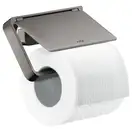 Бумагодержатель с крышкой Axor Universal Accessories (цвет - полированный чёрный хром) (42836330) фото 1 Aquada.com.ua