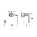 Тримач для туалетного паперу Grohe Essentials Cube New (40507001)