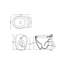 ARTCERAM Унитаз без бачка ArtCeram Blend (BLV002) фото 3 Aquada.com.ua