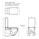 ARTCERAM Унитаз-компакт ArtCeram Hi-Line с сиденьем Soft Close, чёрный глянецевый (HIV003 03;00+HIC001) фото 2 Aquada.com.ua