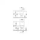 Унитаз с бачком Duravit D-code (с сиденьем SoftClose) (21110900002+0927100004+0067390000) фото 3 Aquada.com.ua