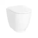 Geberit унитаз напольный Rimfree (безободковый), с сиденьем Soft Close (500.602.01.2+500.605.01.2) фото 1 Aquada.com.ua