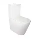 Унітаз-компакт Qtap Stork безобідковий з сідінням Soft-close QT15222178W (QT15222178W) фото 1 Aquada.com.ua