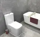 VOLLE PUERTA RIM компакт 69*38*79см, гор. выпуск, нижний подвод, бачок 3/6л, сиденье твердое slow-closing (13-16-075) фото 3 Aquada.com.ua