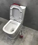VOLLE PUERTA RIM компакт 69*38*79см, гор. выпуск, нижний подвод, бачок 3/6л, сиденье твердое slow-closing (13-16-075) фото 4 Aquada.com.ua