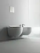 Унитаз подвесной NoRim (безободковый) AXA Glomp, с сиденьем Soft Close (0201001+319101) фото 2 Aquada.com.ua