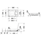 Унитаз подвесной Duravit Viu Rimless (безободковый) SensoWash® Slim (2511590000+611600002000300) фото 6 Aquada.com.ua