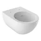 Унитаз подвесной Rimfree (безободковый) Geberit Acanto, с сиденьем Soft Close (500.600.01.2+500.605.01.2) фото 2 Aquada.com.ua