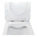 Унітаз підвісний Qtap Swan безобідковий з сідінням Slim Soft-close QT16335178W (QT16335178W) фото 5 Aquada.com.ua