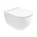 Унитаз подвесной Simas Vignoni с сиденьем Soft Close, белый матовый (VI18/F85+VI004 bianco opaco) фото 1 Aquada.com.ua