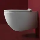 Унитаз подвесной Simas Vignoni с сиденьем Soft Close, белый матовый (VI18/F85+VI004 bianco opaco) фото 3 Aquada.com.ua