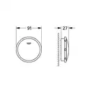 Зливний і переливний гарнітур Grohe Talento (19025000)