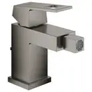 Смеситель для биде Grohe Eurocube S-Size (цвет - тёмный графит, матовый), с донным клапаном (23138AL0) фото 1 Aquada.com.ua