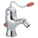 Смеситель для биде Nicolazzi Antelao ручка ROSSO (3403CR20) фото 1 Aquada.com.ua