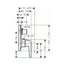 Смеситель для душа Axor Bouroullec (19621000) фото 2 Aquada.com.ua
