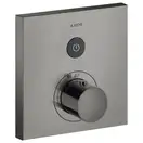 Термостат на 1 потребитель, скрытого монтажа Axor ShowerSelect (цвет - полированный чёрный хром) (36714330) фото 1 Aquada.com.ua