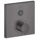 Термостат на 1 потребитель, скрытого монтажа Axor ShowerSelect (цвет - матовый чёрный хром) (36714340) фото 1 Aquada.com.ua