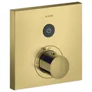 Термостат на 1 потребитель, скрытого монтажа Axor ShowerSelect (цвет - полированное золото) (36714990) фото 1 Aquada.com.ua