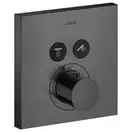 Термостат на 2 потребителя, скрытого монтажа Axor ShowerSelect (цвет - satin black) (36715350) фото 1 Aquada.com.ua