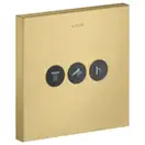 Вентиль скрытого монтажа для 3 потребителей Axor ShowerSelect (цвет - матовое золото) (36717250) фото 1 Aquada.com.ua