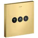 Запірний вентиль Axor ShowerSelect Sguare, gold optic (36717990)