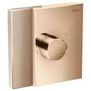 Термостат для душа, алмазная резка HighFlow Axor Edge (цвет - полированное красное золото) (46741300) фото 1 Aquada.com.ua