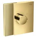 Термостат для душа, алмазная резка HighFlow Axor Edge (цвет - полированное золото) (46741990) фото 1 Aquada.com.ua