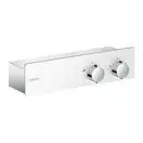 HANSGROHE Термостат для душа, на 1 пользователь хром, белый ShowerTablet 350 (13102400) фото 1 Aquada.com.ua